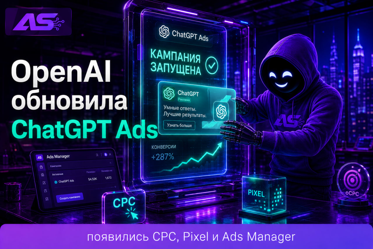 ChatGPT Ads становится рекламной платформой