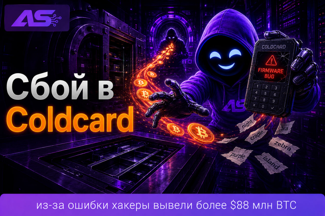 Coldcard взломали на $88 млн